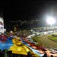 A huge flag in the home end. Views[248]