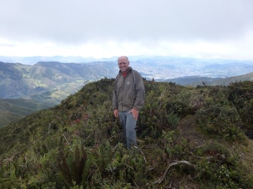 The highest point of the trek.