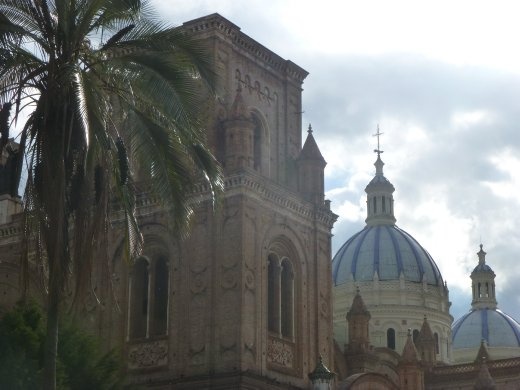 The cathedral in Cuenca.