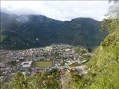 A view of Banos from the 