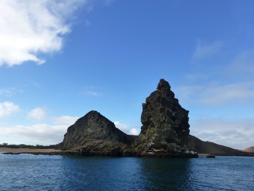 Cruising to Isla Bartolome.
