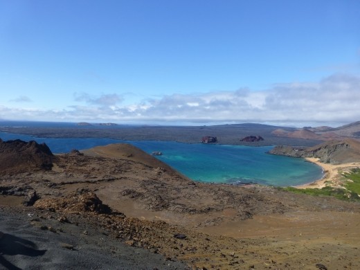 Bartolome is one of the most beautiful of all the islands in the Galapagos.