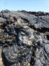 The lava flow on Santiago created a weird landscape.: by steve_and_emma, Views[318]
