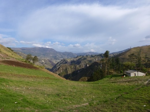 The walk from Chugchilan up to Guayama was beautiful.