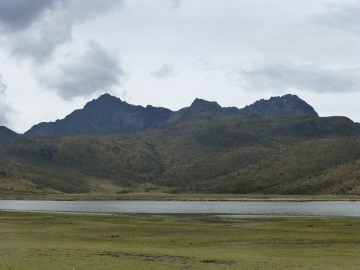 The lake was the end of the short cycle ride.