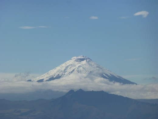 Infact the view of Cotapaxi was better than the day before when we were in the national park!