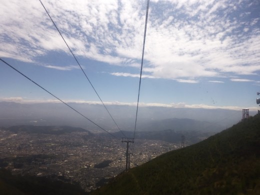 Coming back to Quito.