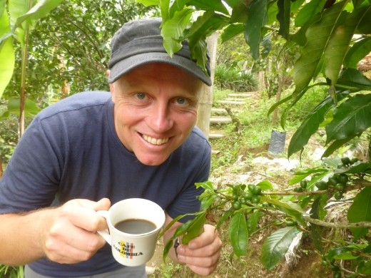 I asked for a cup of tea but they only had coffee! Pretty good it was mind!