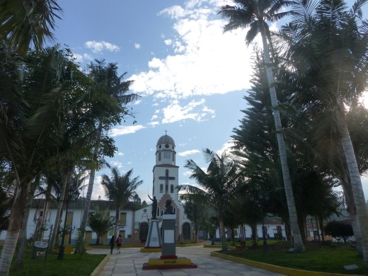 The main plaza, Salento.