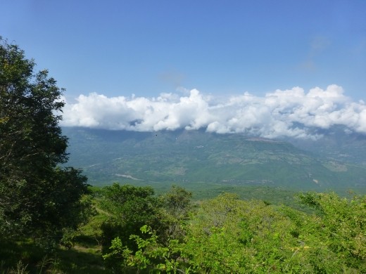 View from Baricharra.