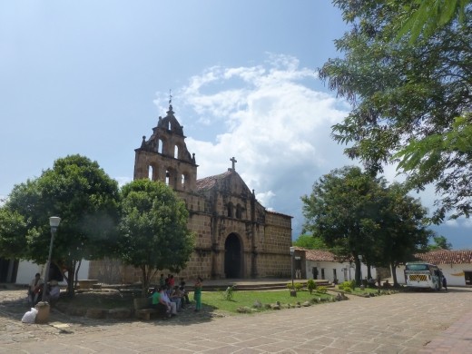 Main square, Guane.