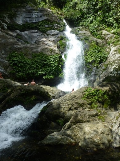 We stopped here for a dip on day 2.