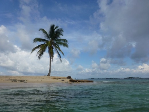 Another lovely island in San Blas.