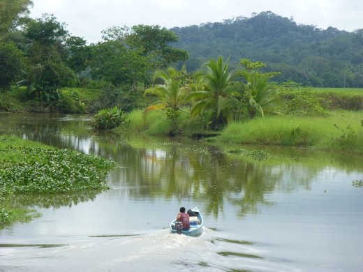 Sierpe is a nice small town to stay in.