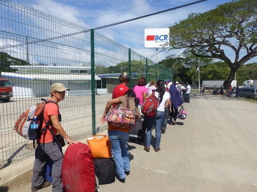 Emma joins the masses to leave Costa Rica.