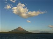 Sailing towards Isla de Ompete and the twin volcanoes of La Concepcion and Mederas.: by steve_and_emma, Views[374]