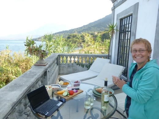 Enjoying the festive season.