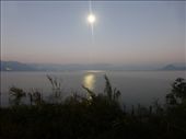 The sun setting over lake Atitlan.: by steve_and_emma, Views[599]