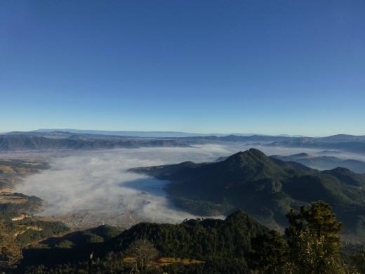 The view from Santa Maria.