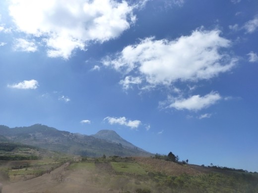 Looking back at Tajamulco.