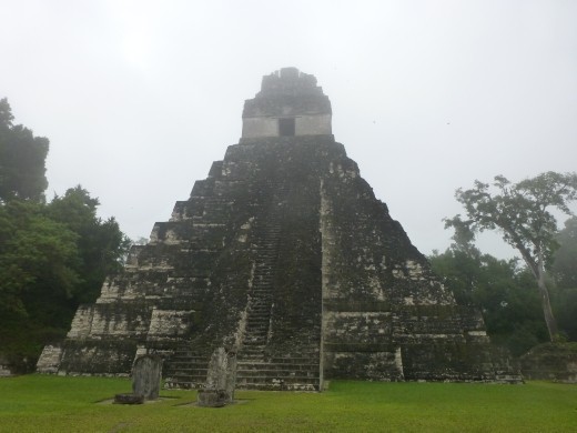The Grand Plaza at Tikal.