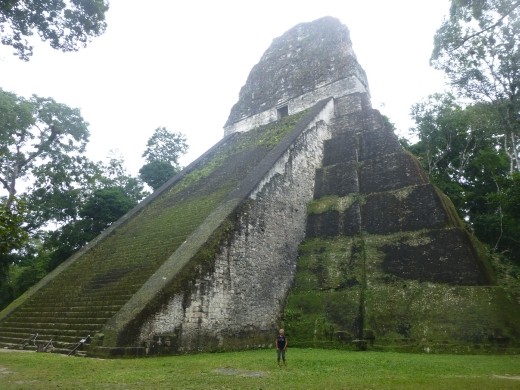 Emma is on this one to give it a sense of scale apparently, it is big she is small!