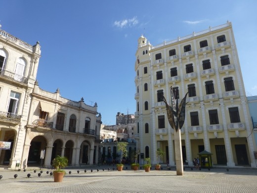 There is a lot of restoration going on in Havana,