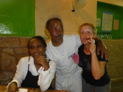 Cubans are a friendly lot.