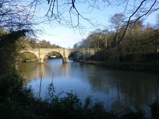 We enjoyed a nice walk along the river Wear.