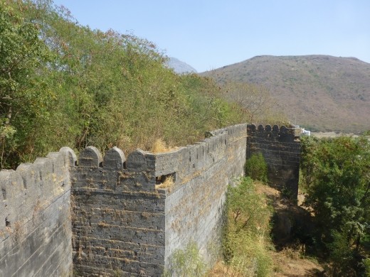 The fort was quite extensive.