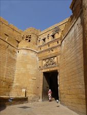 Gateway to Jaisalmer fort.: by steve_and_emma, Views[370]