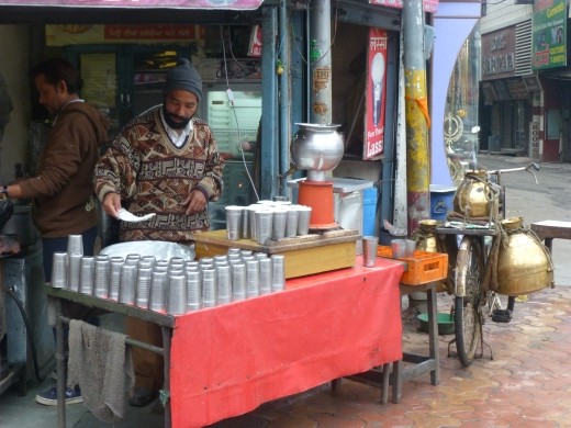 Chai stall Amritsar.