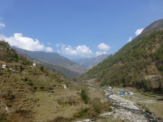 On the way towards Sudame.