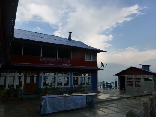 Our first nights abode in Ban Tanti.