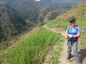 Emma on the trail to Chomrong.: by steve_and_emma, Views[610]