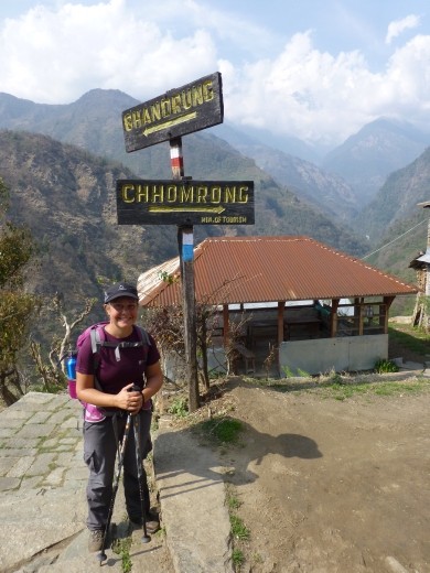 We didn't need a guide as loads of signs along the way.