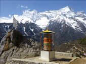 On heading out of Namche the scenery got more impressive.: by steve_and_emma, Views[325]
