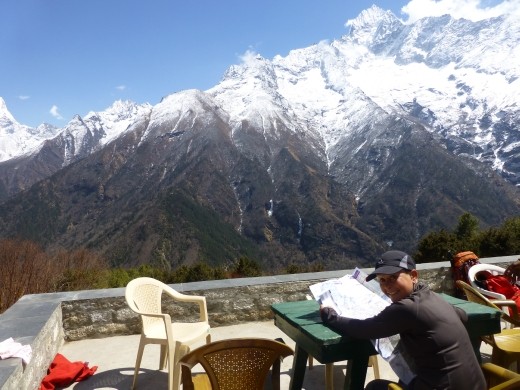 Lunch spot in Kyangjuma.