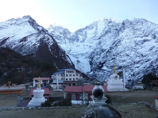 We spent the second night in Tengboche.