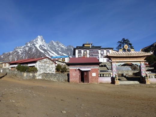 The gompa in Tengboche.