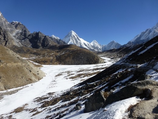 On the way to Loboche.