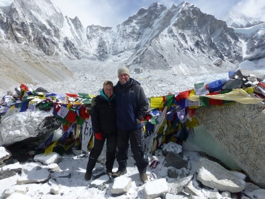 We made it to Everest Base camp (5364m).