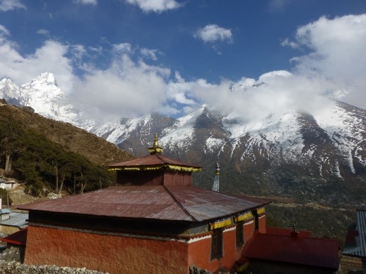 The gompa in Upper Pengboche.