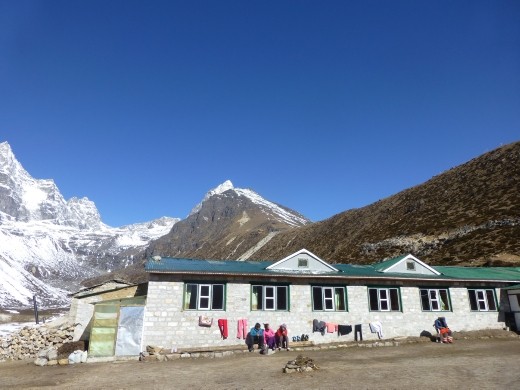 Our lodge in Machherma.