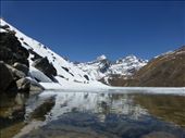 The 2nd lake near Gokyo.: by steve_and_emma, Views[333]