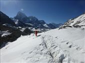 Crossing the Ngozumbu glacier.: by steve_and_emma, Views[210]