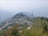 The view of Gangtok was somewhat spoilt by the haze.: by steve_and_emma, Views[322]
