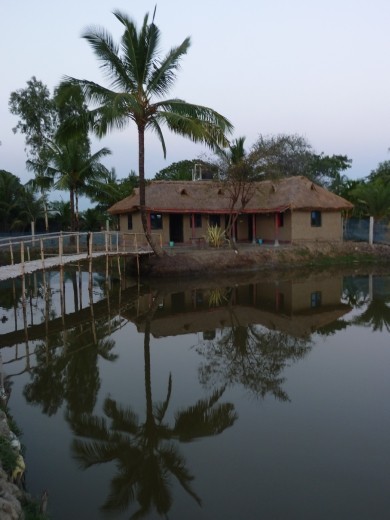 The digs at the eco village were pretty good.