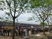 Indians are cricket crazy: tickets go on sale for the match.: by steve_and_emma, Views[576]