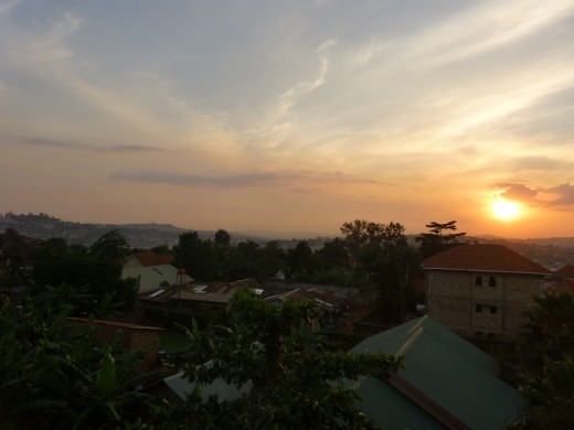 The view from our balcony.